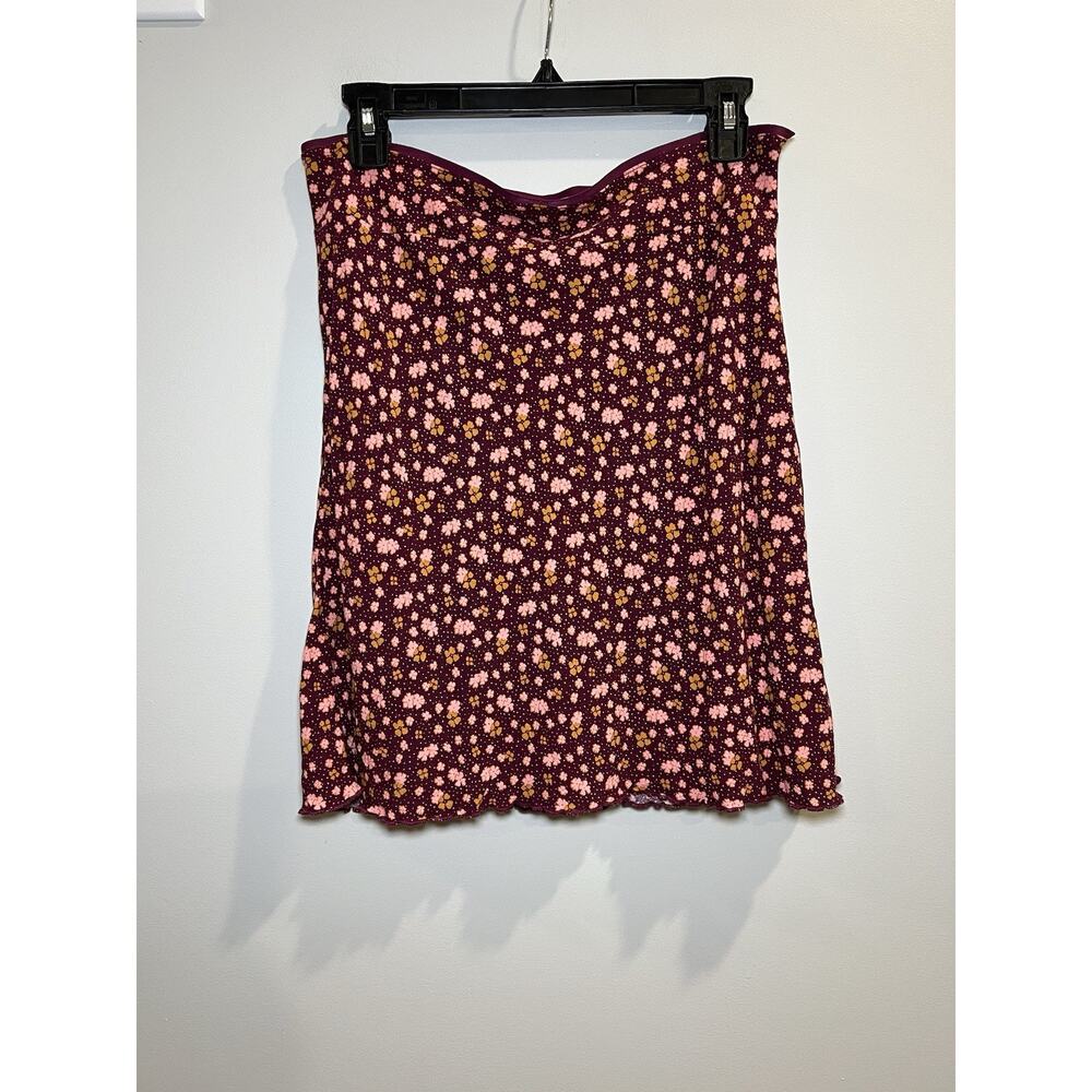 Free People Floral Print Skirt Size 10 Knee Length